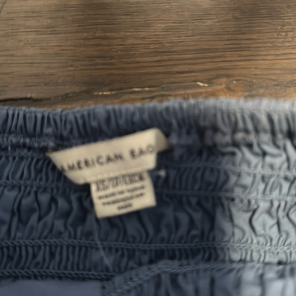 American eagle lace up ruched tube top - Picture 3 of 5